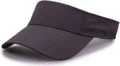 The Game GB503 Cool Breeze Nylon Visor - Dark Gray - Gray / OSFM