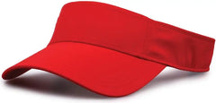The Game GB503 Cool Breeze Nylon Visor - Red - Red / OSFM