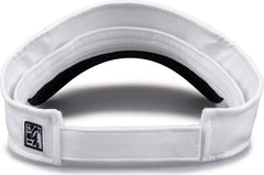 The Game GB503 Cool Breeze Nylon Visor - White Black - White Black / OSFM