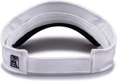 The Game GB503 Cool Breeze Nylon Visor - White Navy - White Navy / OSFM