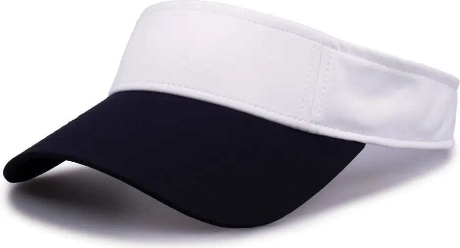 The Game GB503 Cool Breeze Nylon Visor - White Navy - White Navy / OSFM