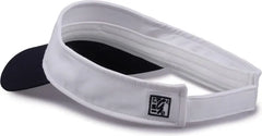 The Game GB503 Cool Breeze Nylon Visor - White Navy - White Navy / OSFM