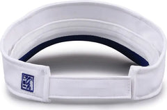 The Game GB503 Cool Breeze Nylon Visor - White Royal - White Royal / OSFM