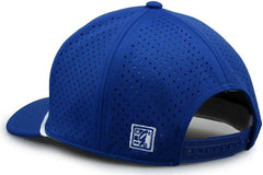 The Game GB505R NeoCool 5 Panel Snapback with Rope Cap - Royal White - Royal White / OSFM