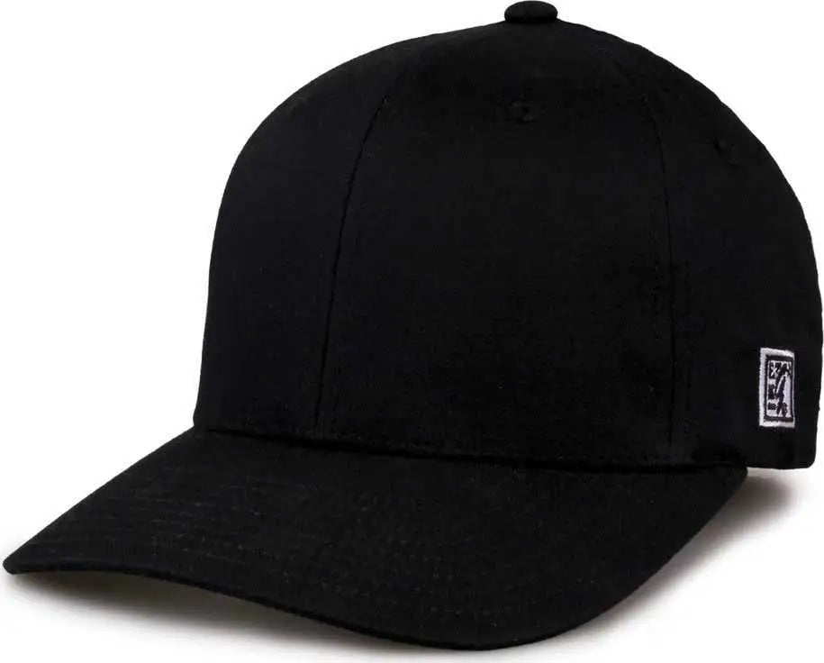 The Game GB514 Tri Blend Stretch Fit Cap - Black - Black / 6 3/4’’ - 7 1/4’’