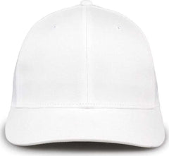 The Game GB514 Tri Blend Stretch Fit Cap - White