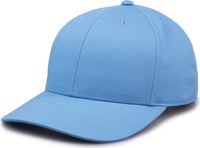 The Game GB515 Twill Snapback Cap - Columbia Blue - Columbia Blue / 6 7/8’’ - 7 5/8’’