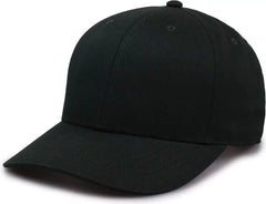 The Game GB515 Twill Snapback Cap - Dark Green - Forest / 6 7/8’’ - 7 5/8’’