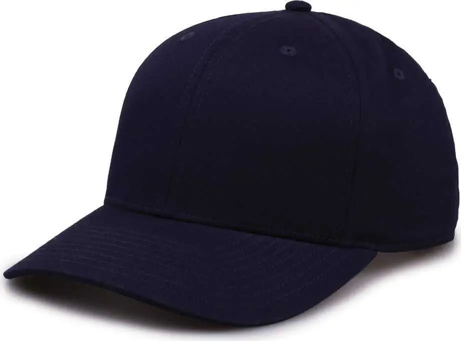 The Game GB515 Twill Snapback Cap - Navy - Navy / 6 7/8’’ - 7 5/8’’