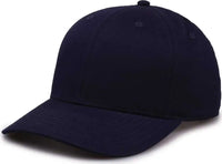 The Game GB515 Twill Snapback Cap - Navy - Navy / 6 7/8’’ - 7 5/8’’