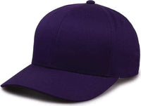 The Game GB515 Twill Snapback Cap - Purple - Purple / 6 7/8’’ - 7 5/8’’