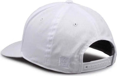 The Game GB515 Twill Snapback Cap - White - White / 6 7/8’’ - 7 5/8’’
