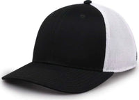 The Game GB518 Everyday Trucker Cap - Dark Green White - Forest White / 6 7/8’’ - 7 5/8’’