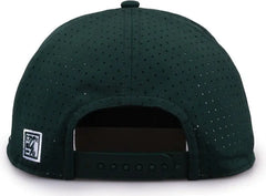 The Game GB519 Perforated GameChanger with Rope Cap - Dark Green - Forest / OSFM