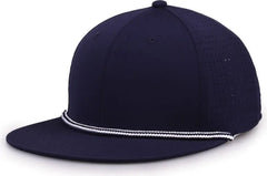 The Game GB519 Perforated GameChanger with Rope Cap - Navy - Navy / OSFM
