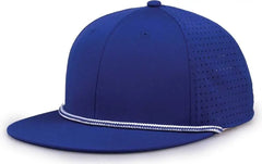 The Game GB519 Perforated GameChanger with Rope Cap - Royal - Royal / OSFM