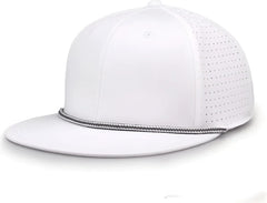 The Game GB519 Perforated GameChanger with Rope Cap - White - White / OSFM
