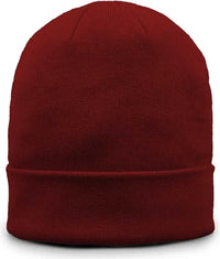 The Game GB521 Fine Guage Roll Up Cuffed Beanie - Cardinal - Cardinal / OSFM