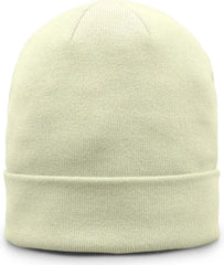 The Game GB521 Fine Guage Roll Up Cuffed Beanie - Ivory - Ivory / OSFM