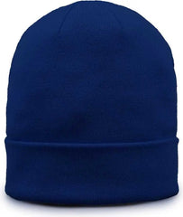 The Game GB521 Fine Guage Roll Up Cuffed Beanie - Royal - Royal / OSFM