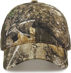 The Game GB873 Camo Relaxed Cap - Realtree Edge - Real Tree / One Size Fits Most