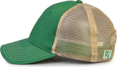 The Game GB880 Soft Trucker Cap - Kelly - Kelly Sand / One Size Fits Most