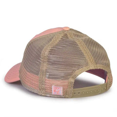 The Game GB880 Soft Trucker Cap - Pink - Pink Sand / One Size Fits Most