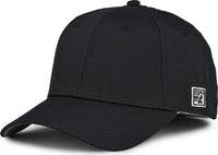 The Game GB903 Precurved Gamechanger Cap - Black - Black / 6 1/2’’ - 6 3/4’’