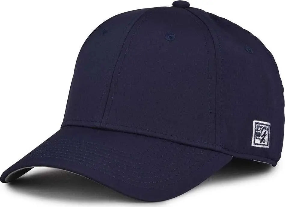 The Game GB903 Precurved Gamechanger Cap - Navy - Navy / 6 1/2’’ - 6 3/4’’