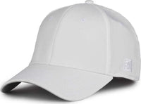 The Game GB903 Precurved Gamechanger Cap - White - White / 6 1/2’’ - 6 3/4’’