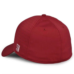 The Game GB904 Precurved Perforated Gamechanger Cap - Cardinal