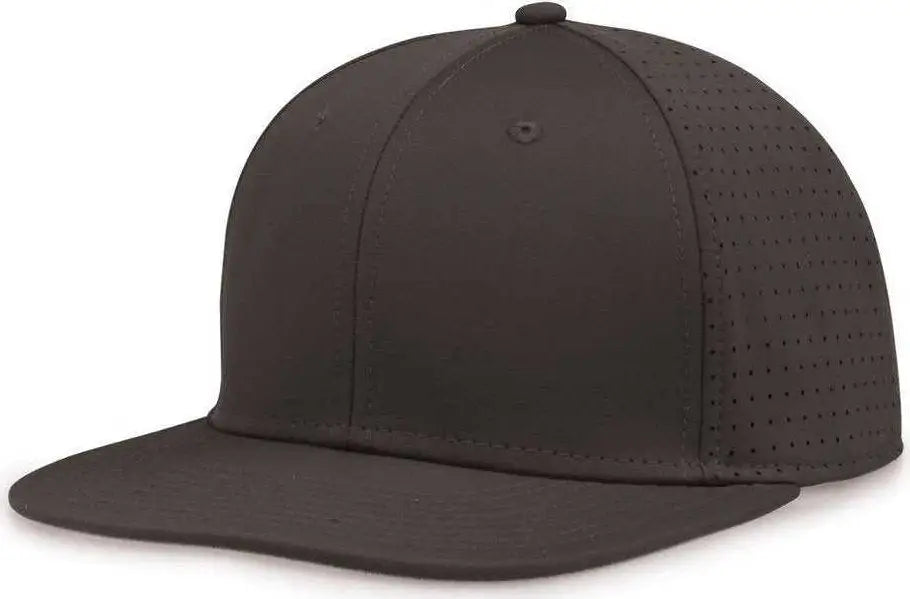 The Game GB906 Perforated GameChanger Snapback Cap - Graphite - Dark Gray / One Size Fits Most
