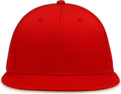 The Game GB906 Perforated GameChanger Snapback Cap - Red - Red / One Size Fits Most