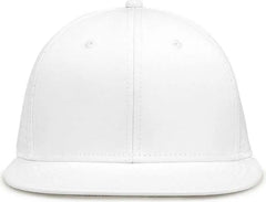 The Game GB906 Perforated GameChanger Snapback Cap - White - White / One Size Fits Most