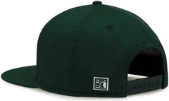 The Game GB906Y Youth Perforated GameChanger Snapback Cap - Dark Green - Forest / Youth One Size Fits Most