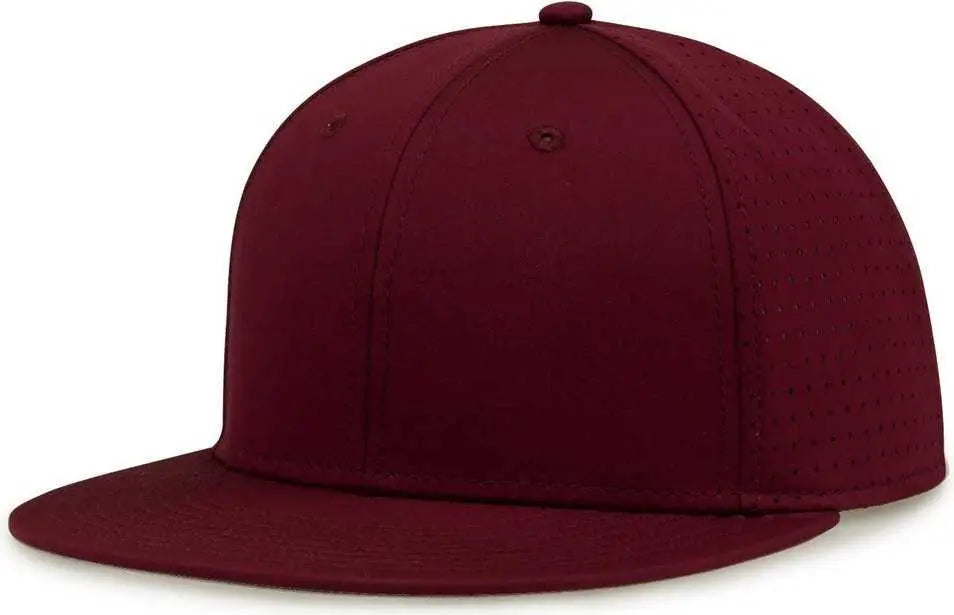 The Game GB906Y Youth Perforated GameChanger Snapback Cap - Dark Maroon - Maroon / Youth One Size Fits Most