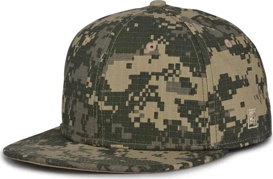 The Game GB995 Digital Camo Cap - Digi Green - Green / 6 1/2’’ - 6 3/4’’