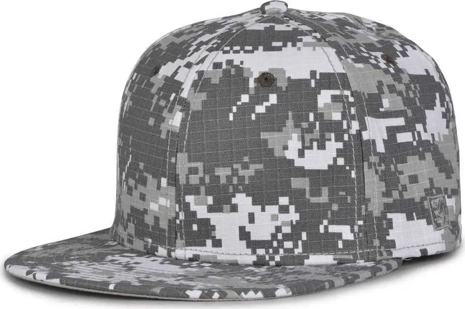 The Game GB995 Digital Camo Cap - Digi White - White / 6 1/2’’ - 6 3/4’’