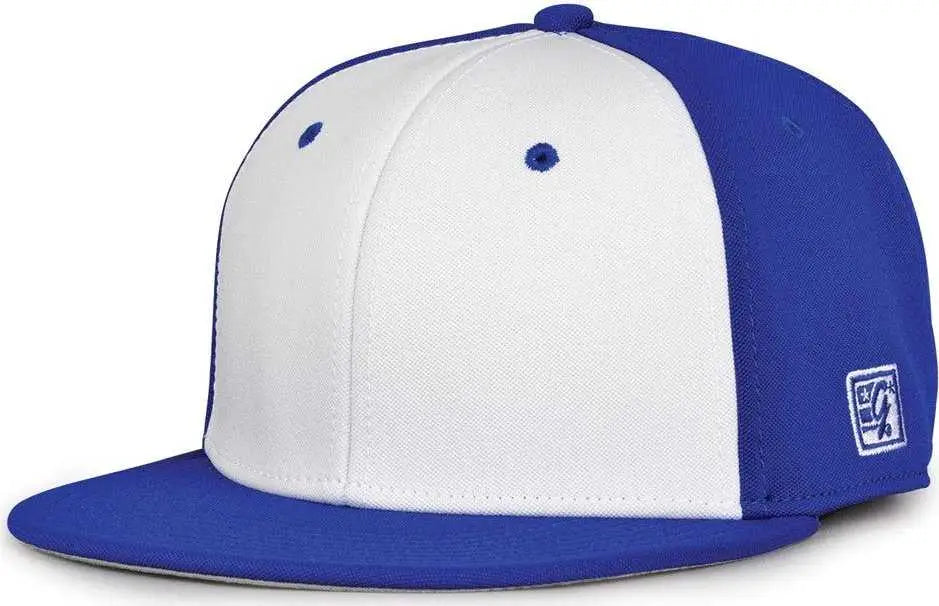 The Game GB997 Pro Shape GameChanger Cap - Royal White - Royal White / 6 1/2’’ - 6 3/4’’