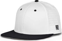 The Game GB997 Pro Shape GameChanger Cap - White Black - White Black / 6 1/2’’ - 6 3/4’’