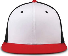 The Game GB997 Pro Shape GameChanger Cap - White Black Red