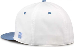 The Game GB997 Pro Shape GameChanger Cap - White Columbia Blue