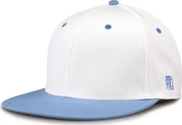 The Game GB997 Pro Shape GameChanger Cap - White Columbia Blue - White Columbia Blue / 6 1/2’’ - 6 3/4’’