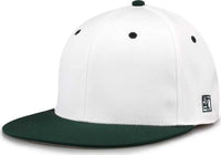 The Game GB997 Pro Shape GameChanger Cap - White Dark Green - White Forest / 6 1/2’’ - 6 3/4’’