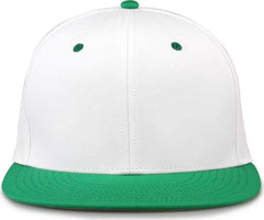 The Game GB997 Pro Shape GameChanger Cap - White Kelly Green