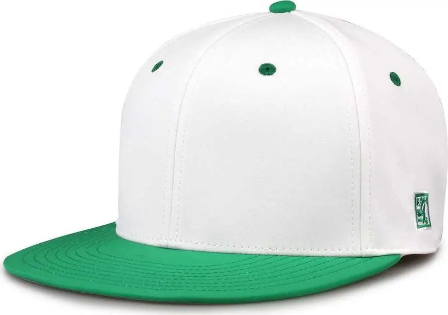 The Game GB997 Pro Shape GameChanger Cap - White Kelly Green - White Kelly Green / 6 1/2’’ - 6 3/4’’