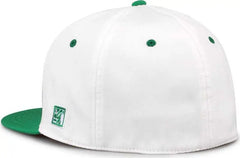 The Game GB997 Pro Shape GameChanger Cap - White Kelly Green