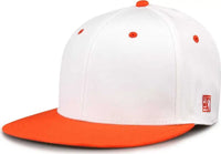 The Game GB997 Pro Shape GameChanger Cap - White Orange - White Orange / 6 1/2’’ - 6 3/4’’
