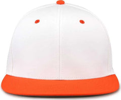 The Game GB997 Pro Shape GameChanger Cap - White Orange