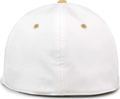 The Game GB997 Pro Shape GameChanger Cap - White Vegas Gold